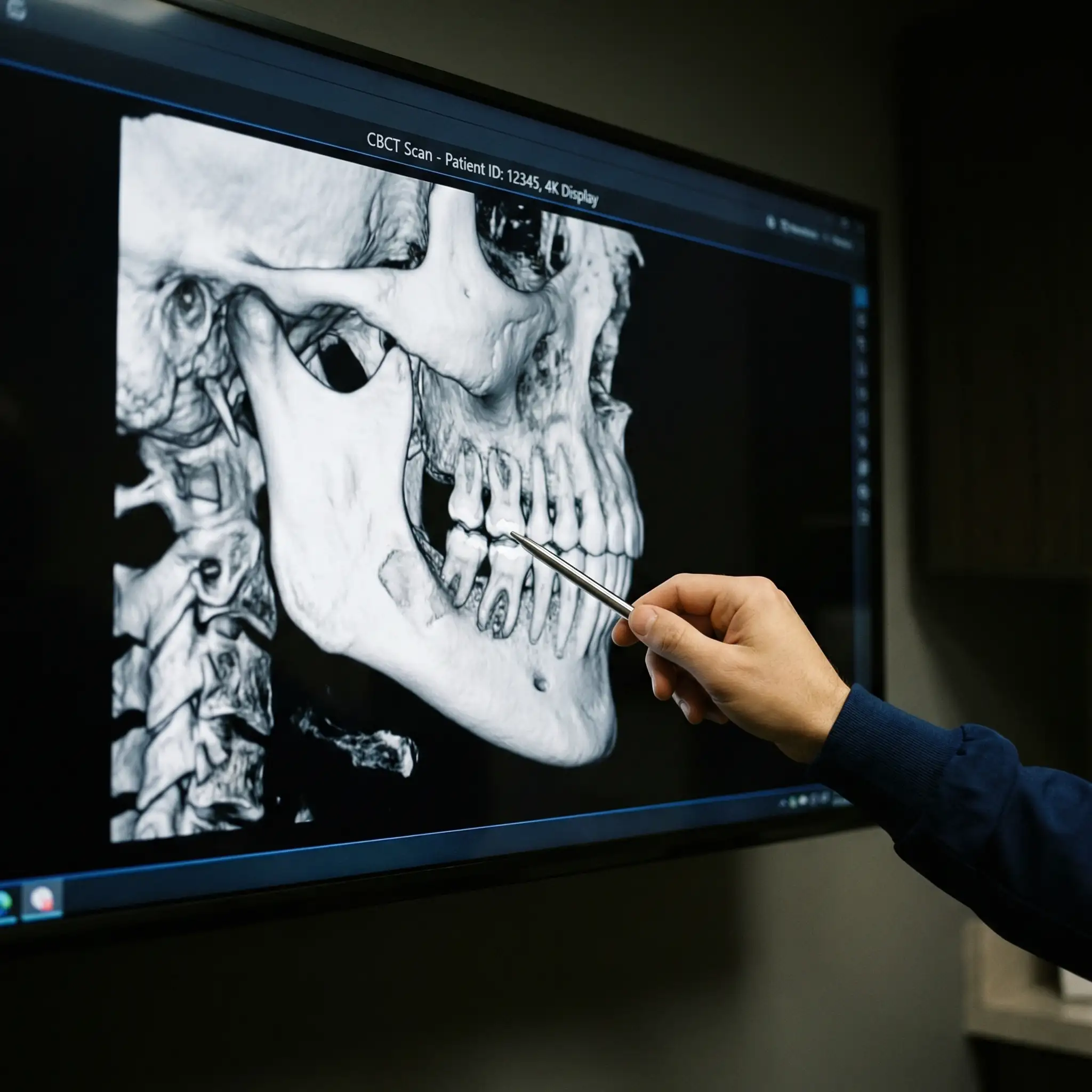 CBCT scan for planning
